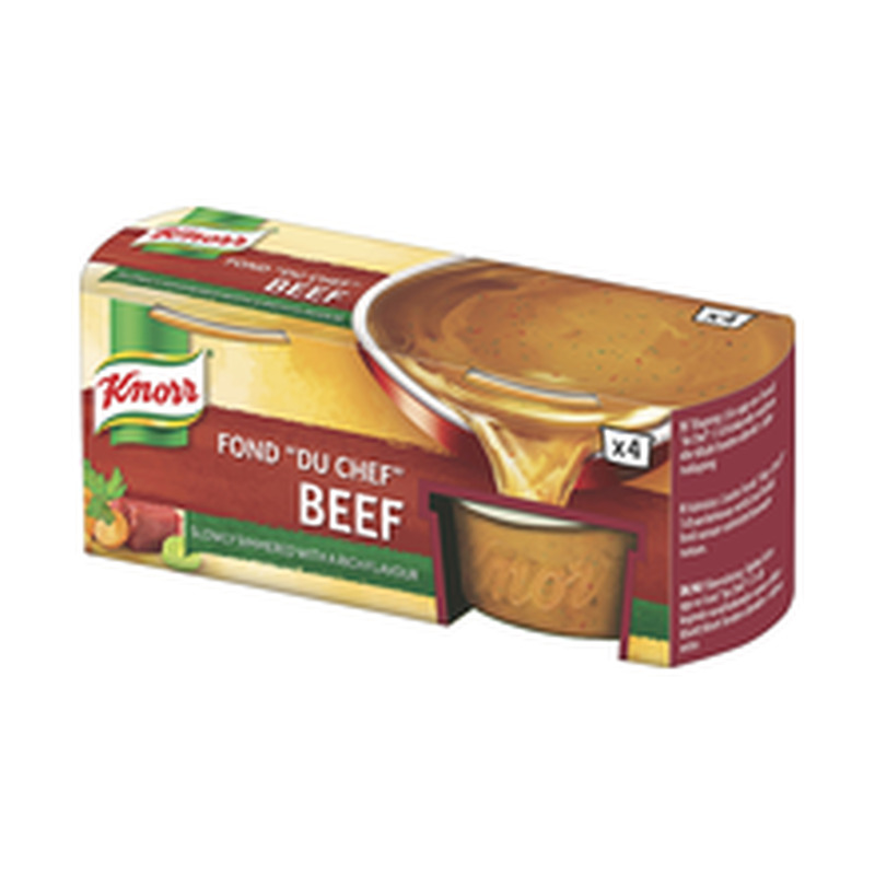 Knorr Fond „du Chef” Beef veisepuljongikontsentraadi portsjonid 4 x 28 g