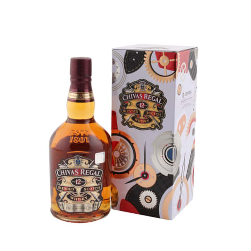 Whisky Chivas Regal 12YO 40%vol 0,7l karbis