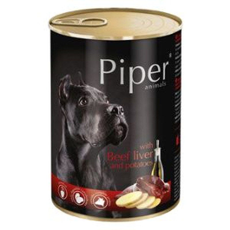 Piper konserv koerale 400g veisemaksa, kartuli