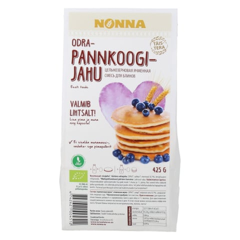 Öko odrapannkoogijahu Nonna 425g