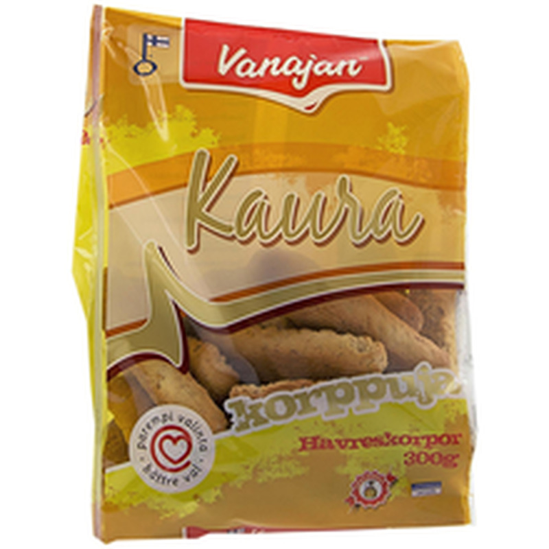 Vanajan laktoosivabad kaerakuivikud, 300 g