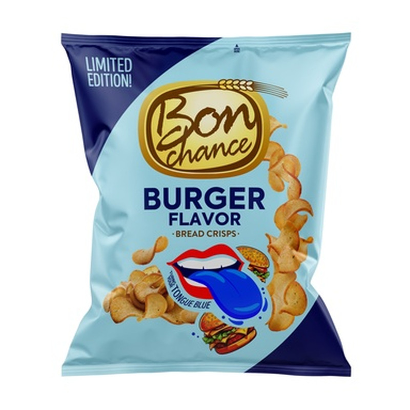 BON CHANCE Leivakrõpsud burgeri maitsega 120g