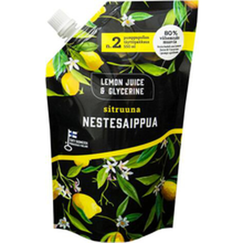 Vedelseep/täitepakk LJG sidrun 550 ml