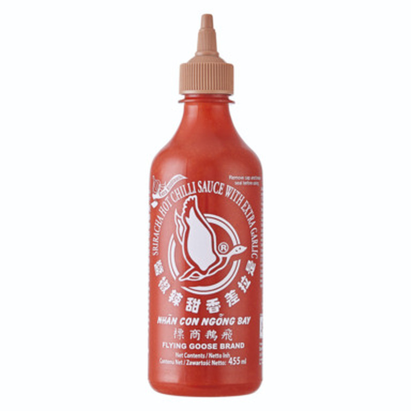 FLYING GOOSE Sriracha tšillikaste küüslauguga 460g