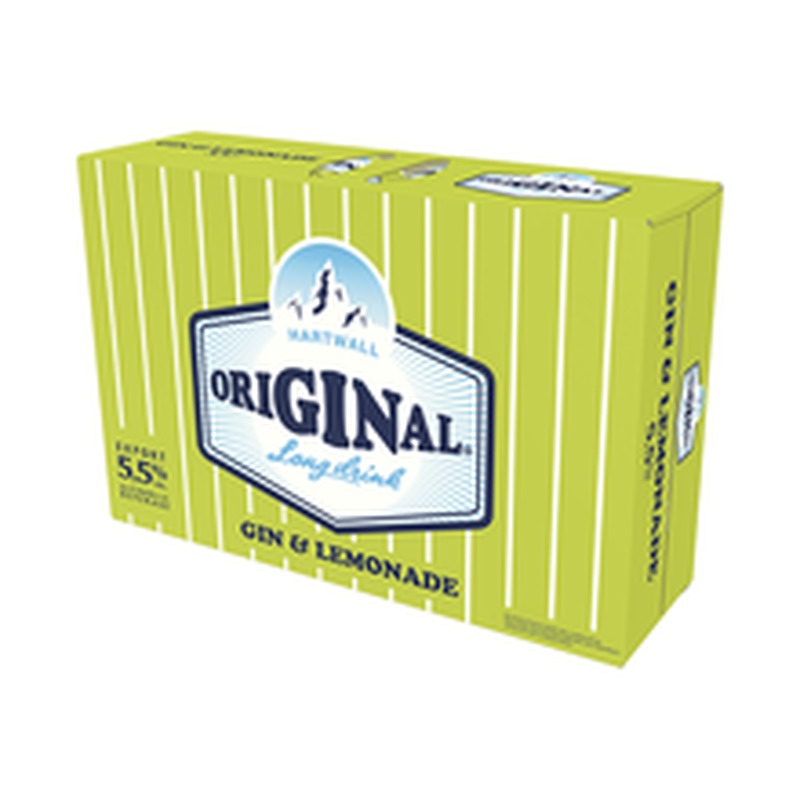 Hartwall Original Long Drink Lemonade muu alkohoolne jook 5,5%vol24x330ml