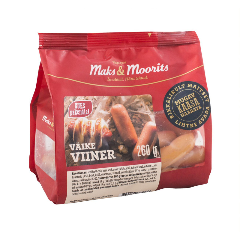 Väike viiner, MAKS & MOORITS, 260 g