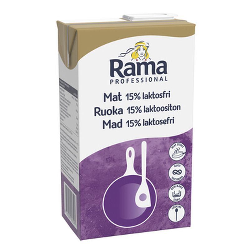 RAMA Professional köögikreem 15% 1l (laktoosivaba)