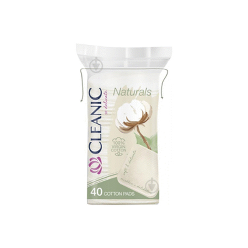 Vatipadjad CLEANIC Naturals 40tk