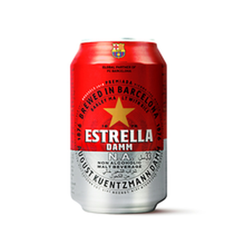 Alkoholivaba õlu Estrella Damm, ESTRELLA, 330 ml