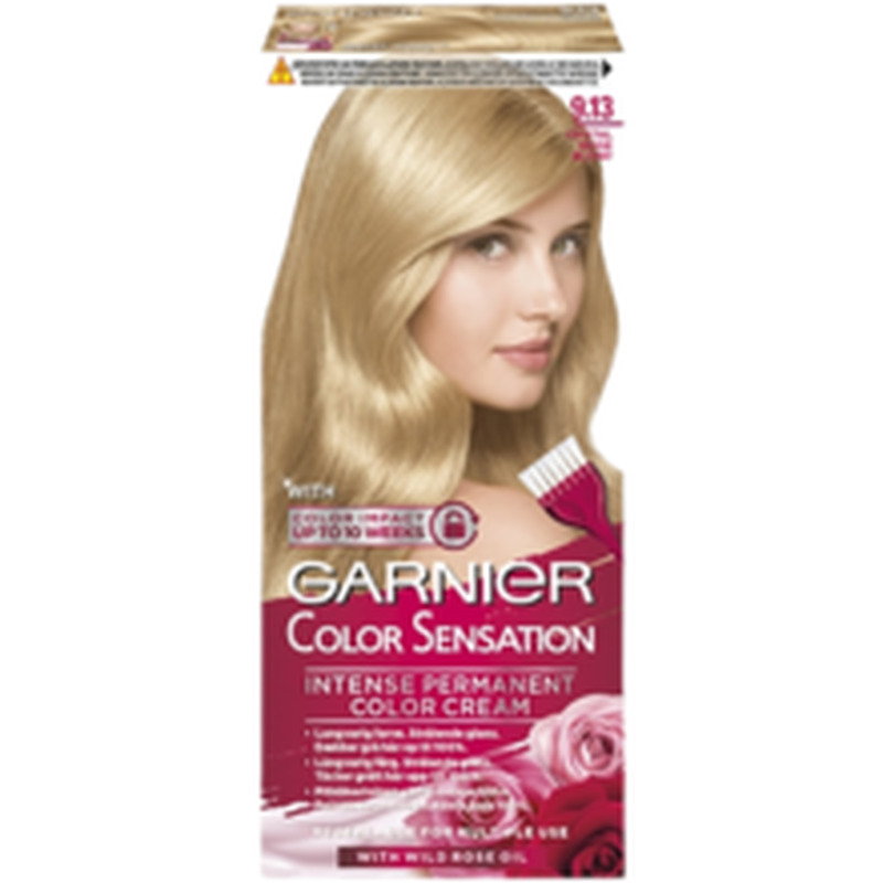 Garnier color sensation juuksevärv beige blond 9.13