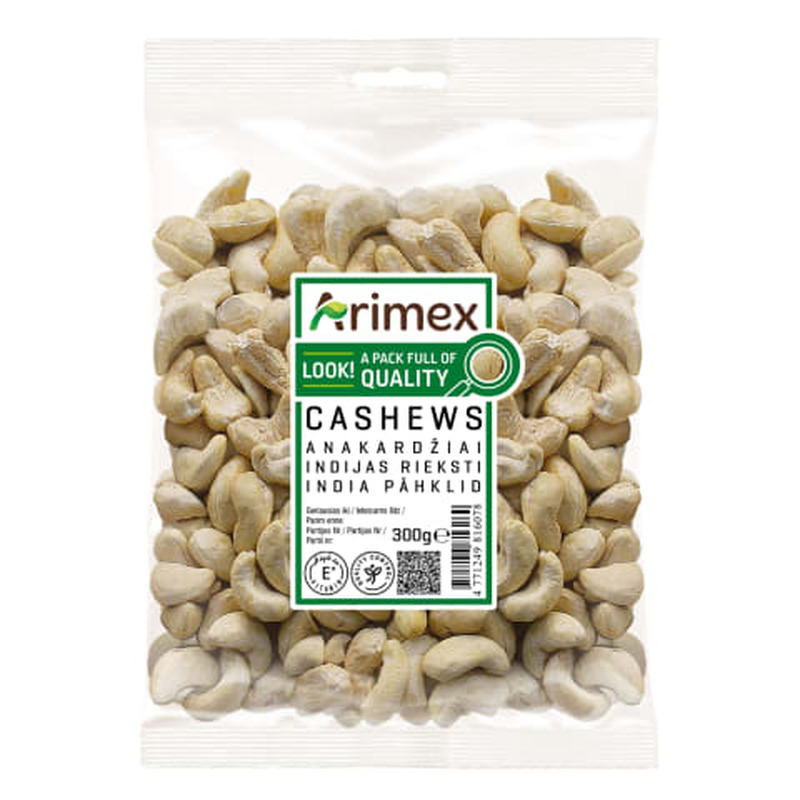 India pähklid, ARIMEX, 300 g