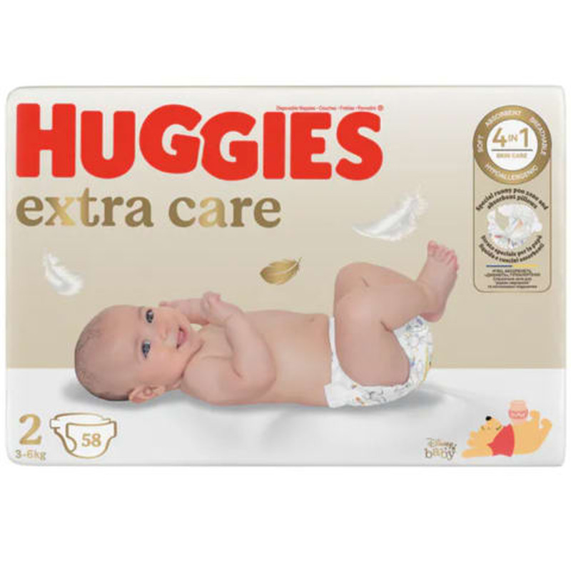 Mähkmed Huggies Elite Soft, Nr2 4-6kg 82tk