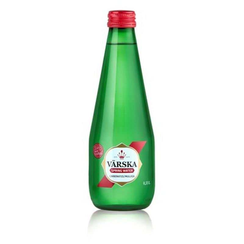 Mineraalvesi Naturaal mulliga, klaaspudelis, VÄRSKA, 330 ml