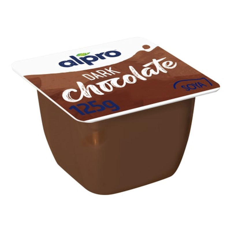 Sojadessert tumeda šokolaadiga Alpro 125g