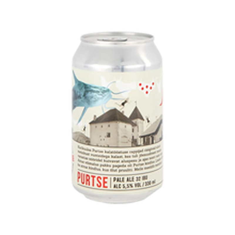 Purtse Pale Ale õlu 5,5%vol 330ml