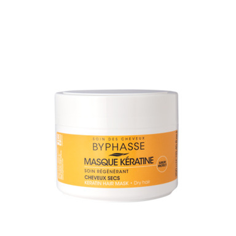 BYPHASSE Juuksemask keratiiniga 250ml (kuivadele juustele)