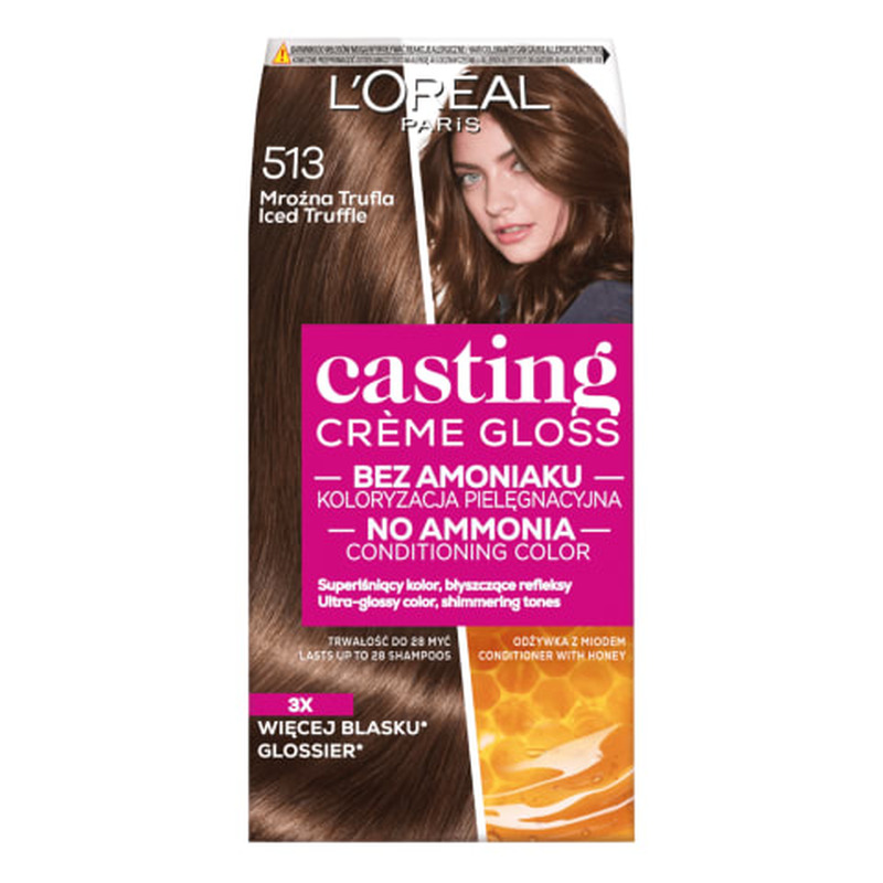 Poolpüsivärv L'oreal Casting Cream 513