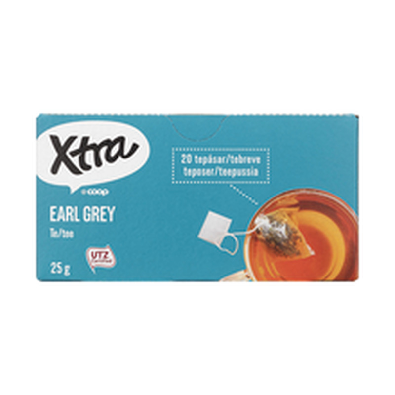 Xtra Earl Grey pakitee 20x1,25g