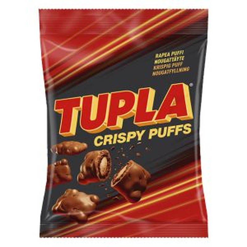 Šokolaadibatoon Tupla Puffs, TUPLA, 170 g