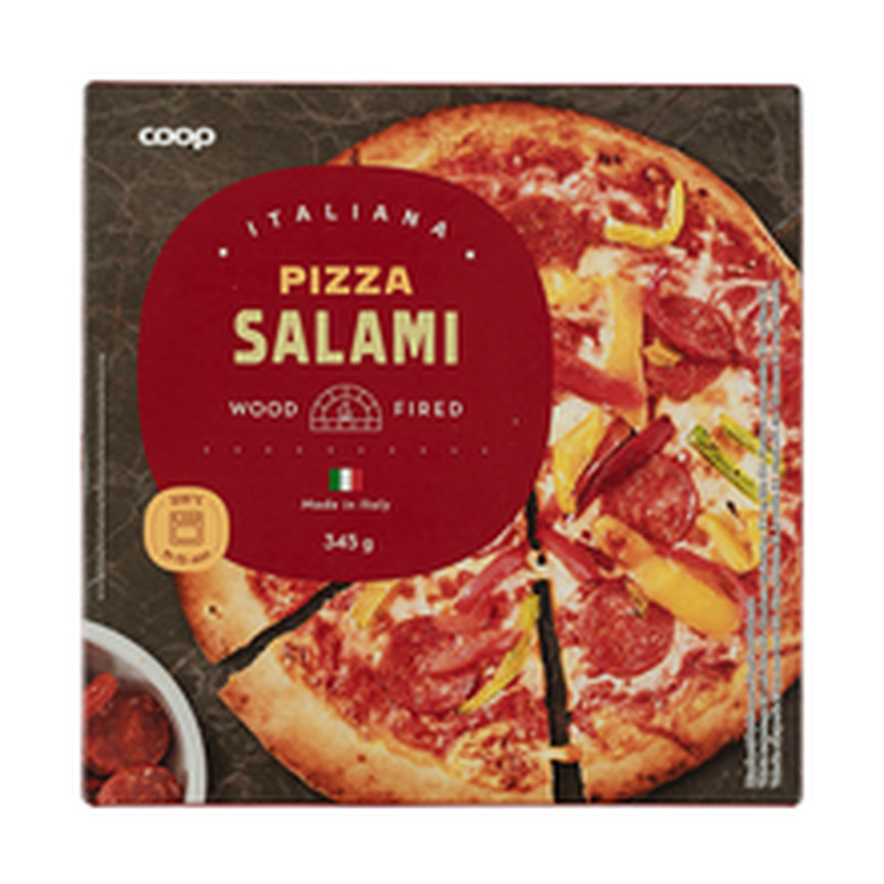 Coop Pizza salami 345g