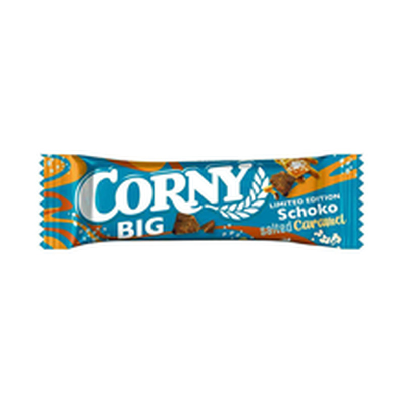 CORNY BIG Piimašokolaadi-karamelli müslibatoon meresoolaga 40g