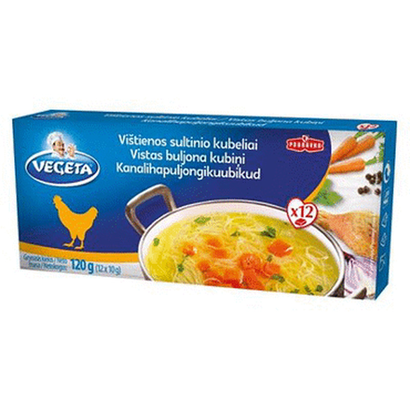 Kanaliha puljongikuubik VEGETA 120g