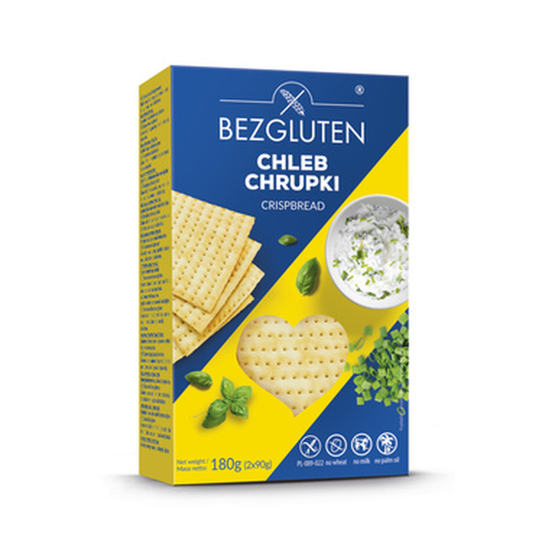 BEZGLUTEN Näkileib 180g (2*90g, gluteenivaba)