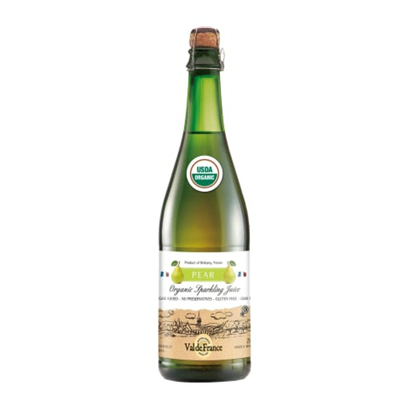 Gaseeritud mahlajook pirnimaitseline Val de France mahe 0,75l pudel