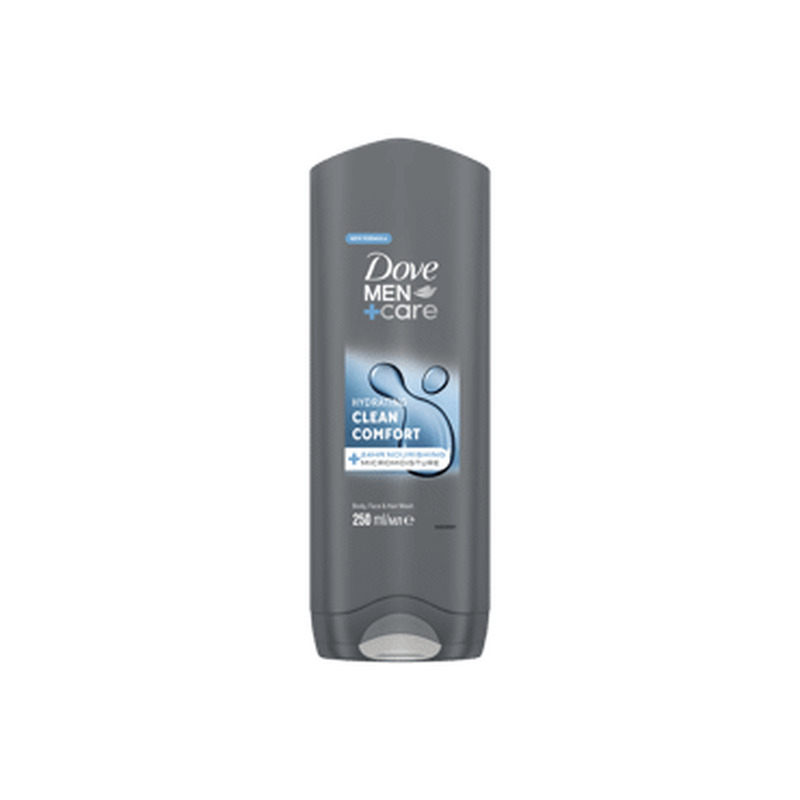 Dušigeel DOVE Clean Comfort meest.,250ml