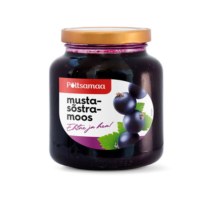 Mustsõstramoos, PÕLTSAMAA, 380 g