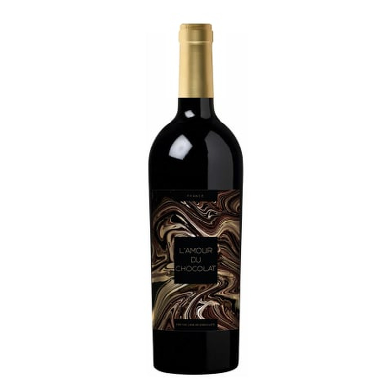 Kaitstud geograafilise tähisega vein L'Amour du Chocolat Cabernet Syrah Pays d'Oc 13,5%vol 0,75l