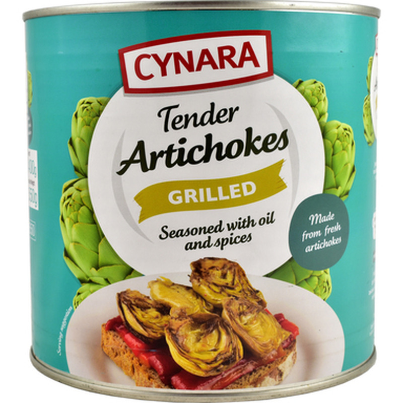 CYNARA Grillitud ja marineeritud artišokisüdame tükid 2,4kg