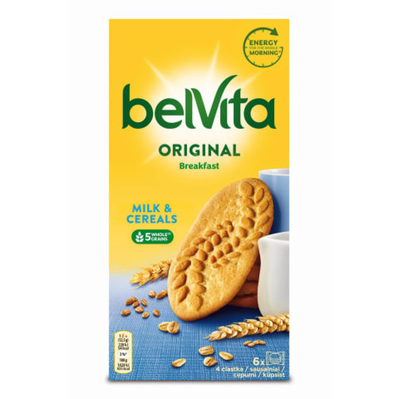 Täisteraküpsised piimaga Belvita 300g