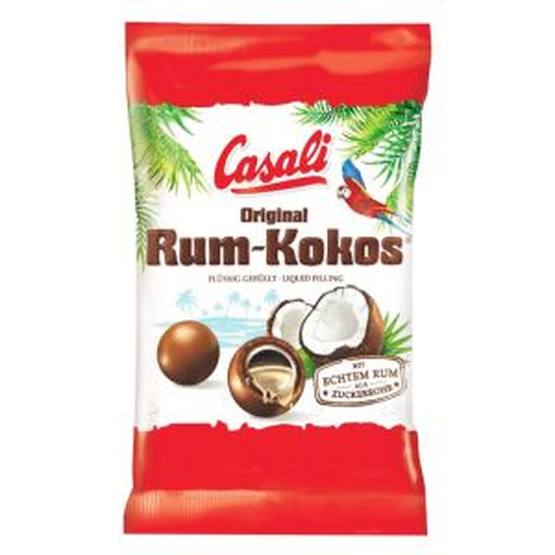 Casali šokolaadipallid 100g rummi-kookose