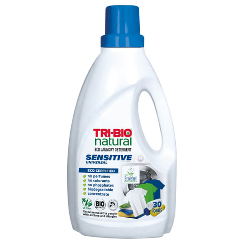 Pesuvahend sensitive Tri-bio 1,42l