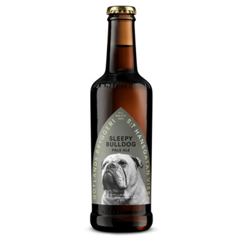 GOTLANDS õlu Sleepy Bulldog Pale Ale hele 4,8% 33cl (pudel)