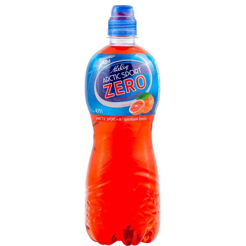 Zero Punane greip sportkorgiga, ARCTIC SPORT, 750 ml