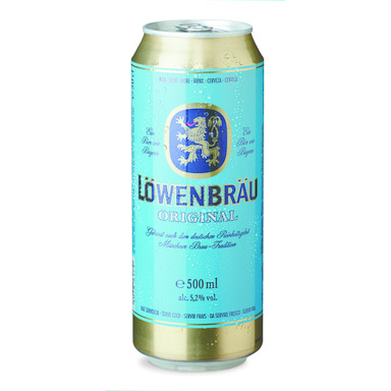 LÖWENBRÄU õlu Original hele 5,2% 50cl (purk)