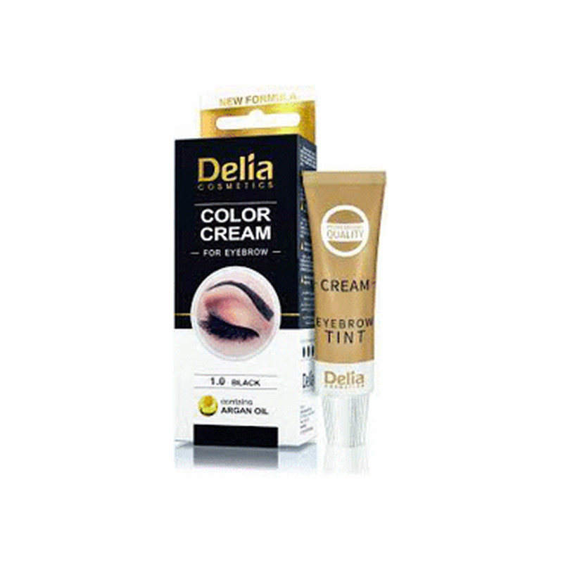 Kulmude värv DELIA must 15ml