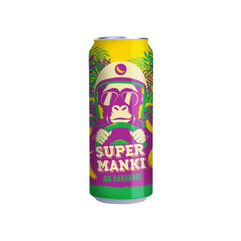 Karastusjook SUPER MANKI Go Bananas330ml