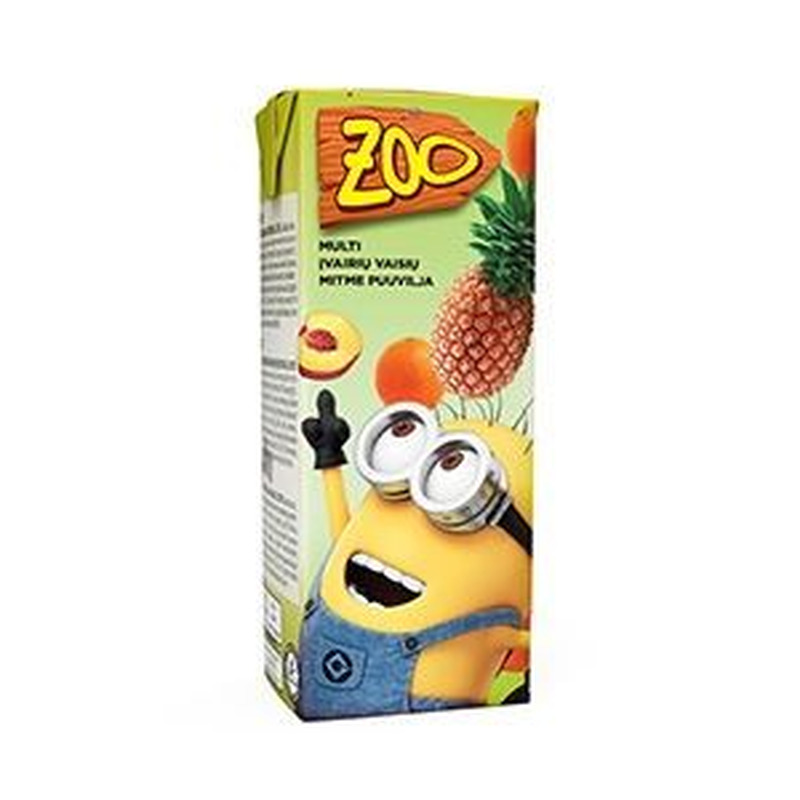 Zoo Ice Age Mitme puuvilja mahlajook 10% 0.2L