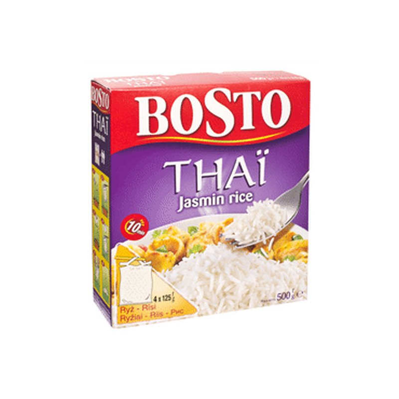 Jasmiini riis THAI ROYAL BOSTO 4x125g