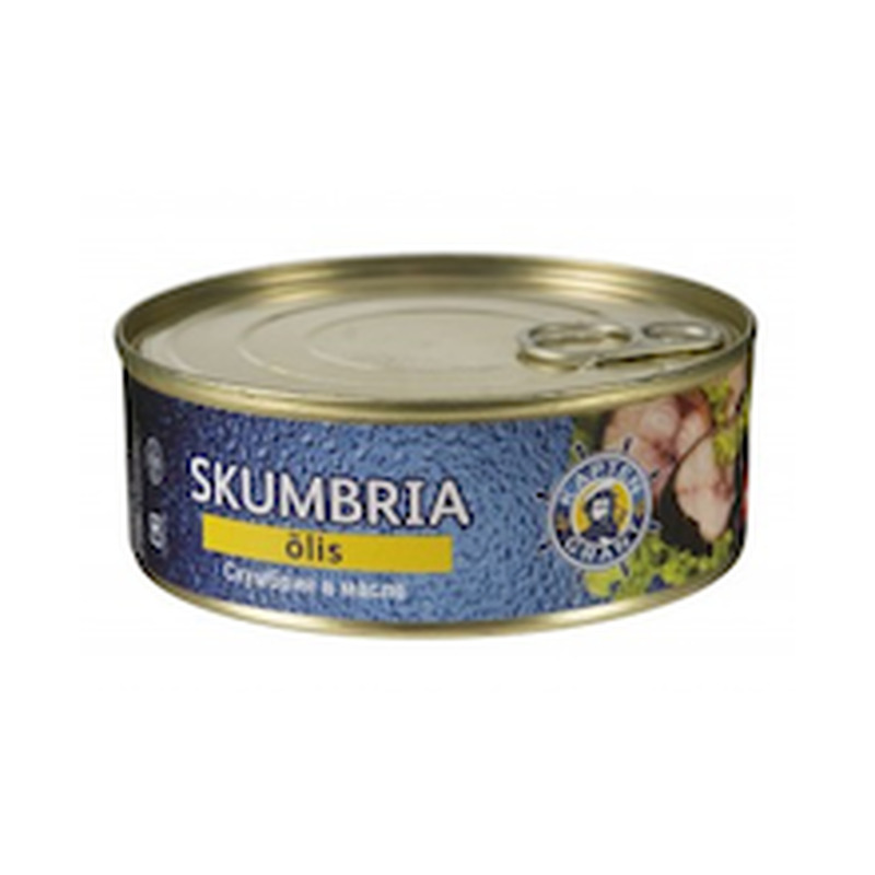 Skumbria õlis, KAPTEN GRANT, 240 g