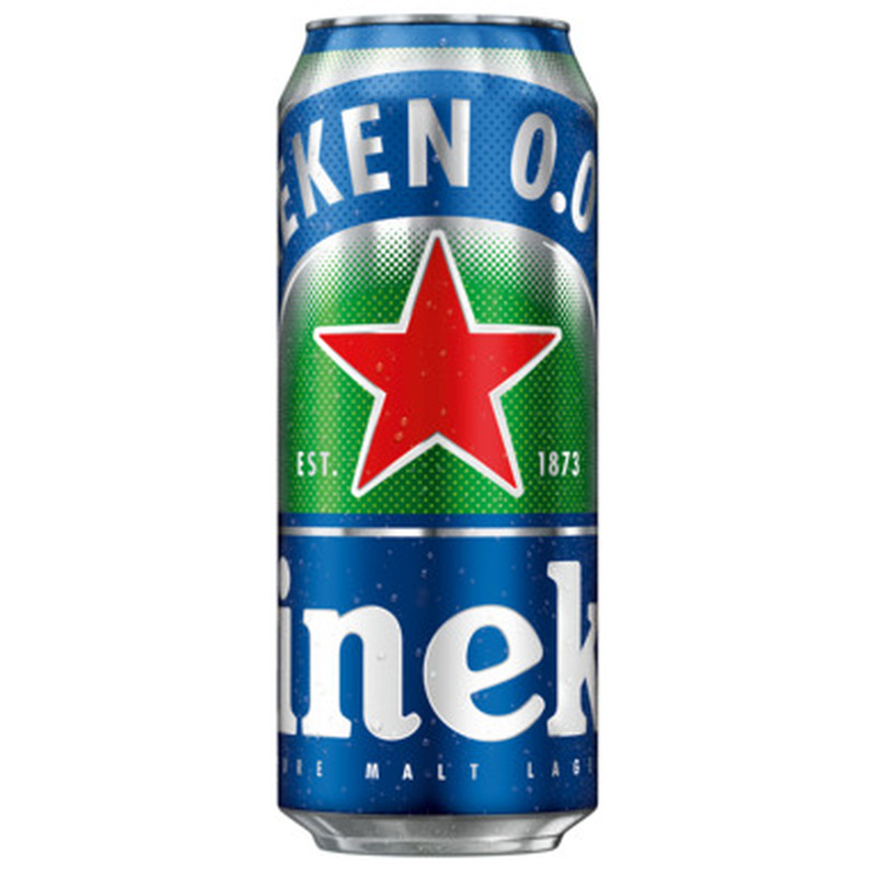 HEINEKEN Alkoholivaba õlu Pure Malt Lager hele 50cl (purk)