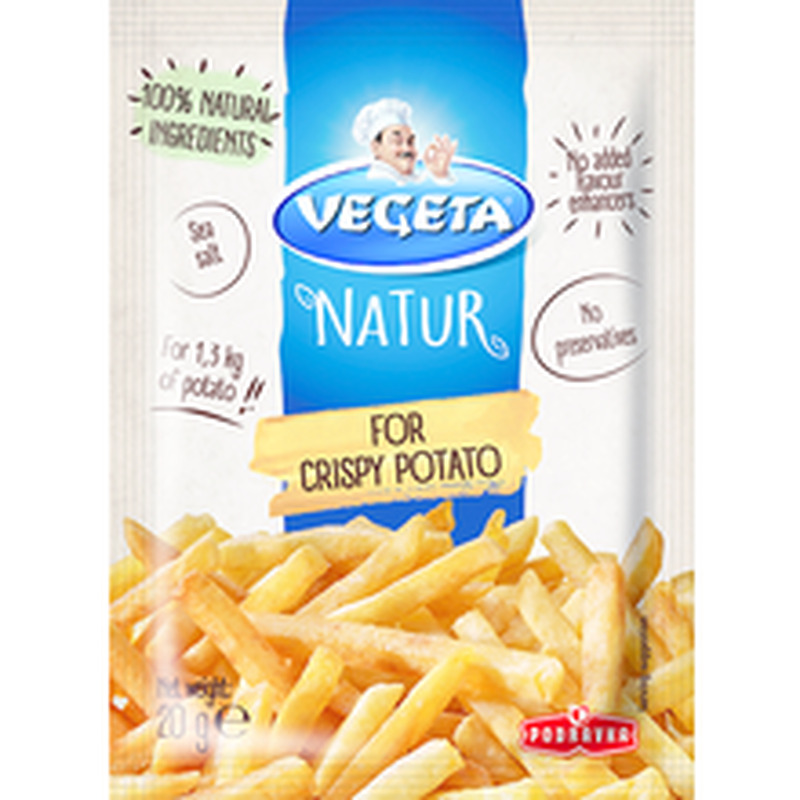 Podravka Vegeta Natur maitseaine krõbedale kartulile 20 g