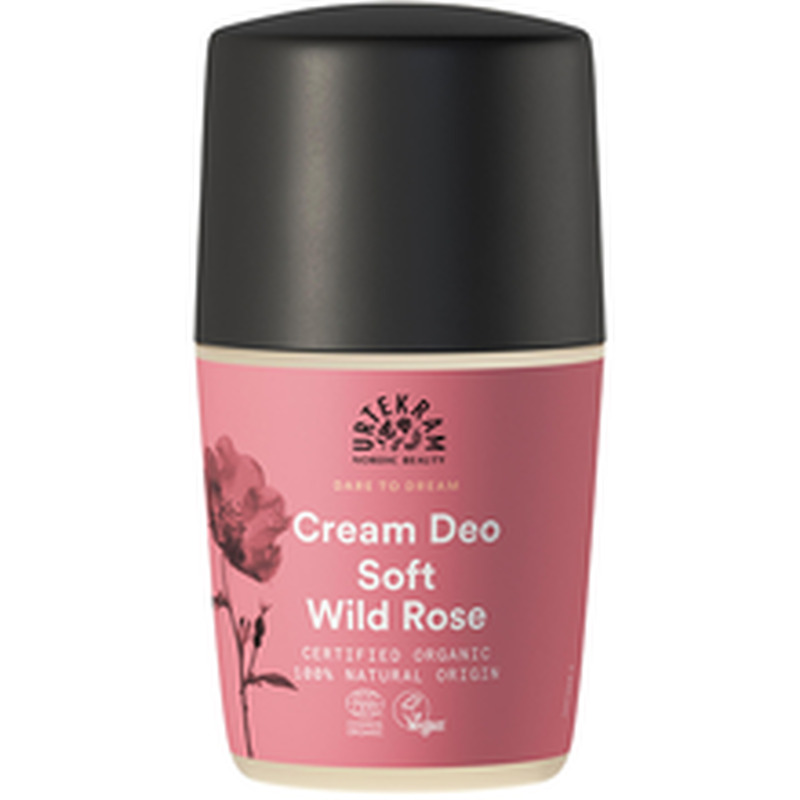 Rulldeodorant Urtekram Wild Rose Cream 50 ml