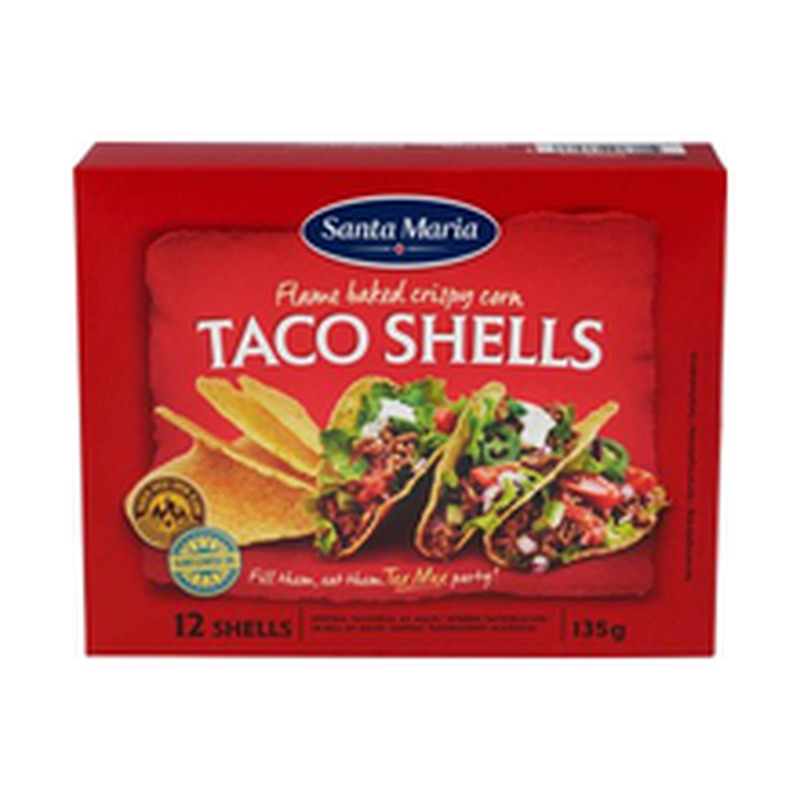 Tex Mex Taco Shells, SANTA MARIA, 135 g