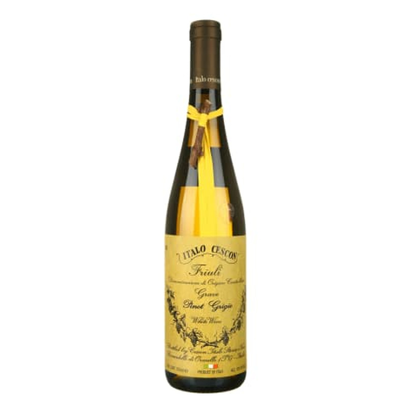 Kaitstud päritolunimetusega vein Italo Cescon Pinot Grigio 0,75l