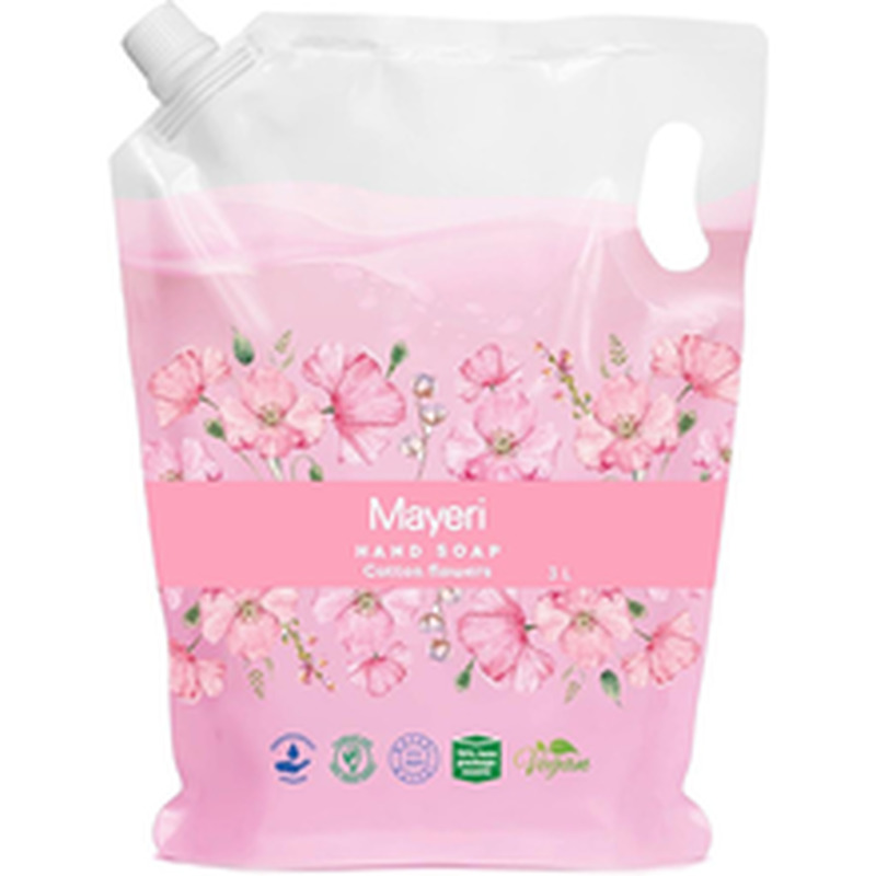 Vedelseep/täitepakk Cotton Flowers 3 l