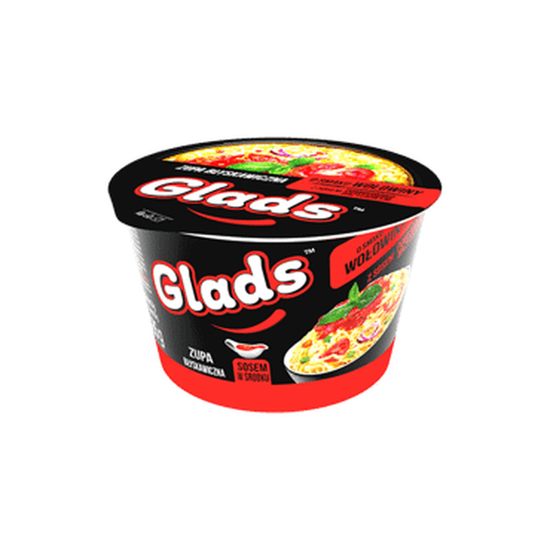 Kiirnuudlid GLADS veisemaits. 85g